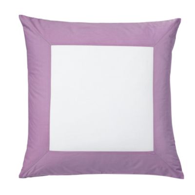 Lilac Color Frame Euro Sham