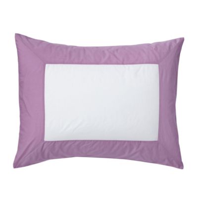 Lilac Color Frame Standard Sham