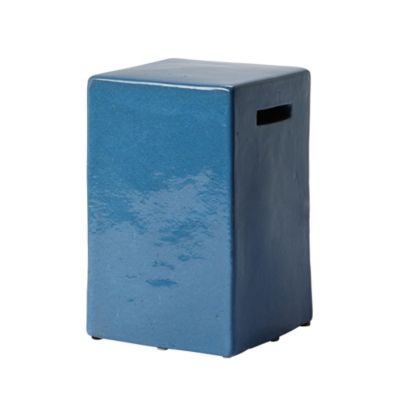 Sebastopol Ceramic Table  Dusty Cobalt