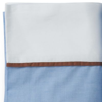 Chambray/Chocolate Sheet Set