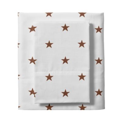 Chocolate Star Sheet Set
