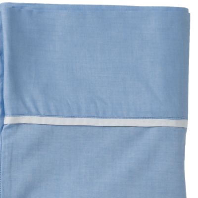Chambray/White Sheet Set