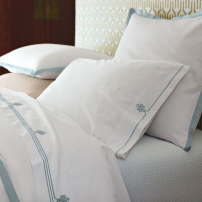 Aqua Border Frame Duvet