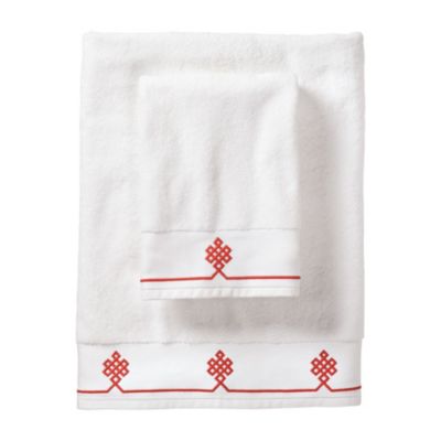 Coral Gobi Bath Towels