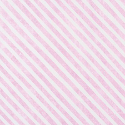Shell Candy Stripe Crib Skirt Swatch