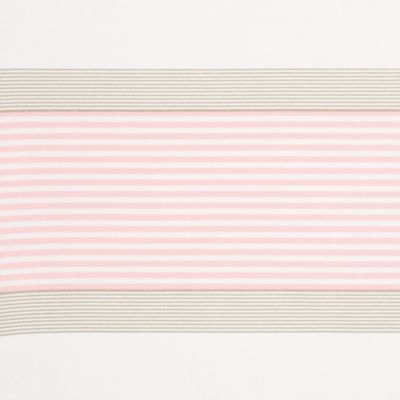 Shell Yacht Stripe Crib Skirt Swatch