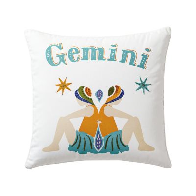 Gemini Zodiac Pillow