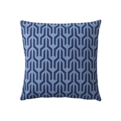 Navy Kuba Pillow Cover