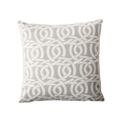 Highland Knot Pillow Cover – Fog