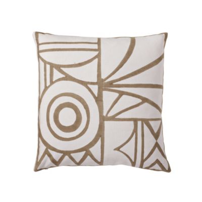 Ivory Salon Pillow Cover