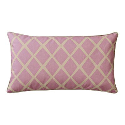 Plum/Putty Diamond Lumbar Cover