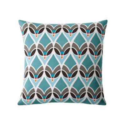Montauk Outdoor Pillow - Turquoise