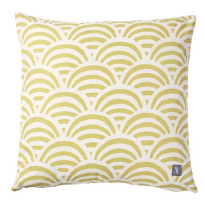Citrine Soleil Print Outdoor Pillow