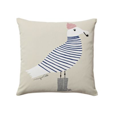 Wayne Pate Seagull Pillow Cover