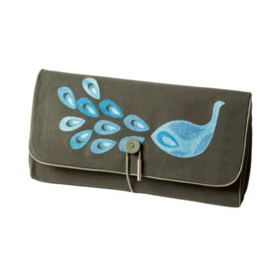 Peacock Gypsy Clutch