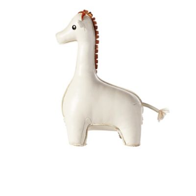Menagerie Bookend - White Giraffe