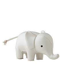 Menagerie Bookend – White Elephant