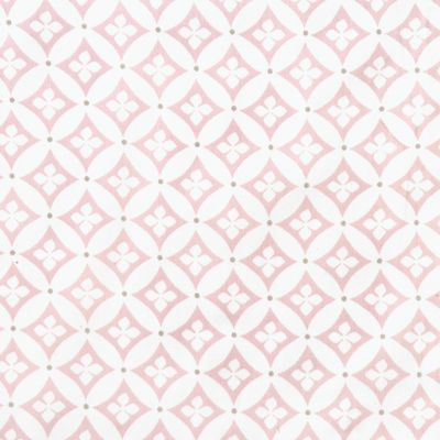 Pink Florentine Crib Sheet Swatch