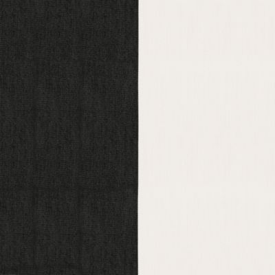 Awning Stripe Outdoor Fabric - Black/Ivory