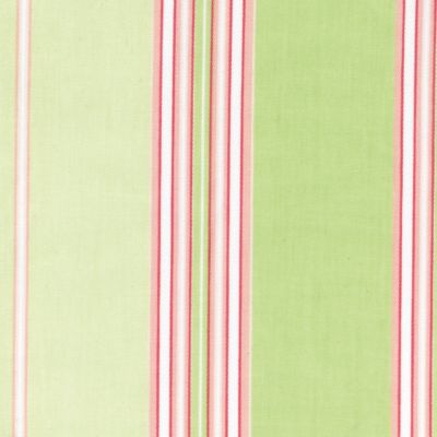 Green/Pink Espadrille Stripe (UW) - Yardage