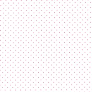 Pink Pixie Dot On White - Swatch