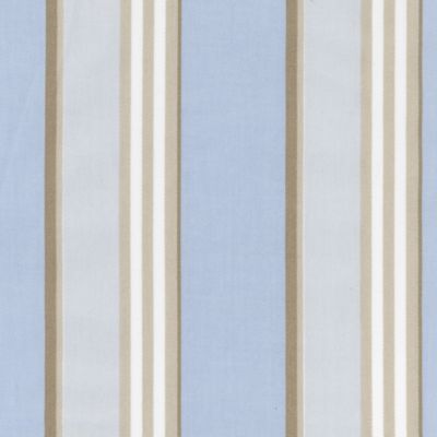 Blue/Cocoa Club Stripe (Upholstery Weight) - Yardage