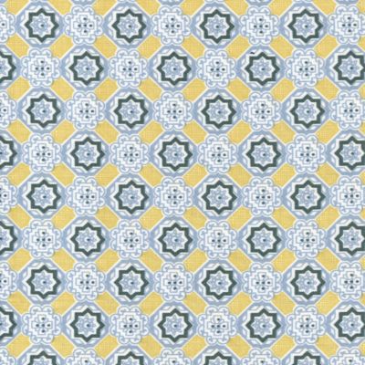 Slate/Goldenrod Mosaic - Swatch