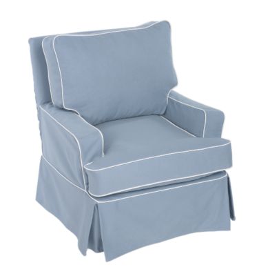 Ashbury Glider in Indigo Cotton Duck