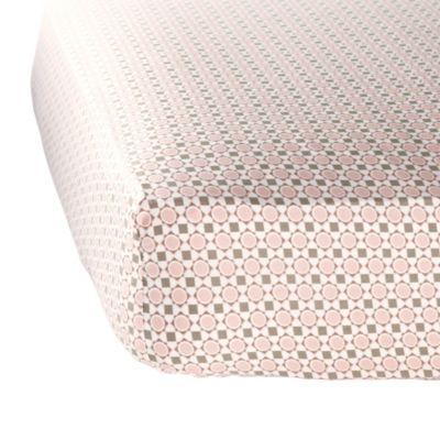 Shell Penny Tile Crib Sheet