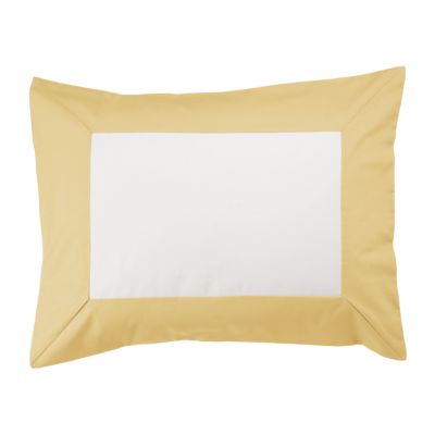 Goldenrod Color Frame Sham