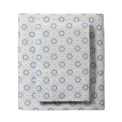 Slate/Goldenrod Mosaic Sheet Set