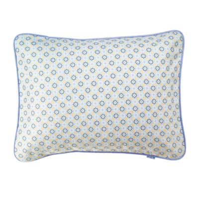 Slate/Goldenrod Mosaic Standard Sham