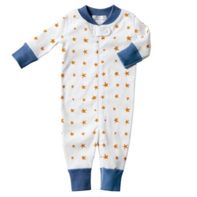Hanna Andersson Baby Sleeper - Orange Star