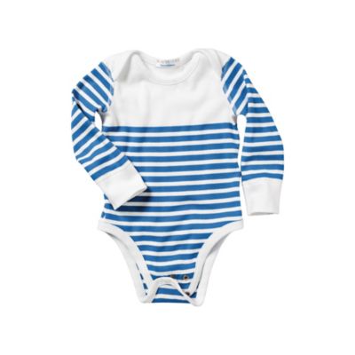 Hanna Andersson Nautical Stripe Bodysuit – Ultramarine