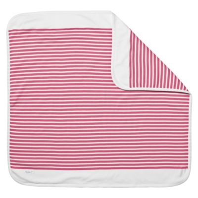 Hanna Andersson Nautical Stripe Stroller Blanket - Juice