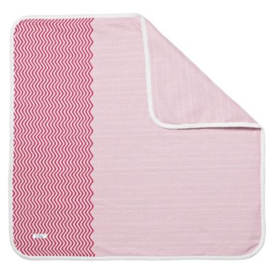 Hanna Andersson Chevron Stroller Blanket - Juice