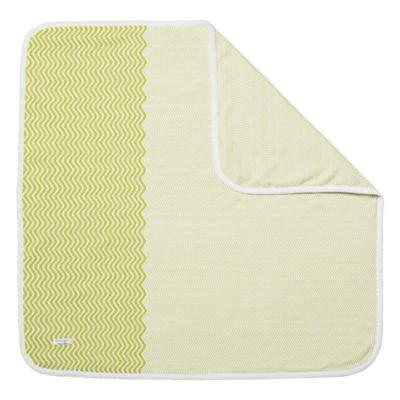 Hanna Andersson Chevron Stroller Blanket - Sprout