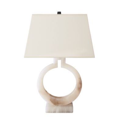 Alabaster Ring Lamp
