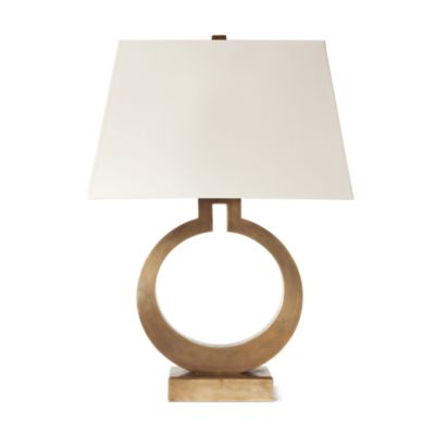 Brass Ring Lamp
