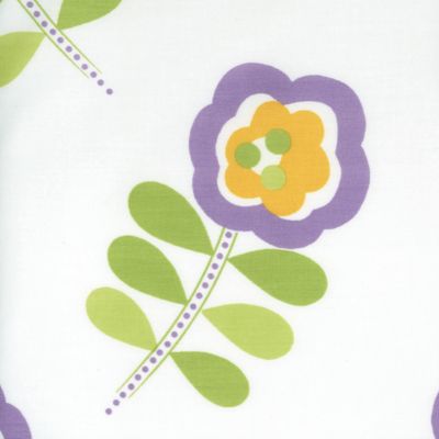 Lilac/Sunshine Dutch Floral Sheet Set