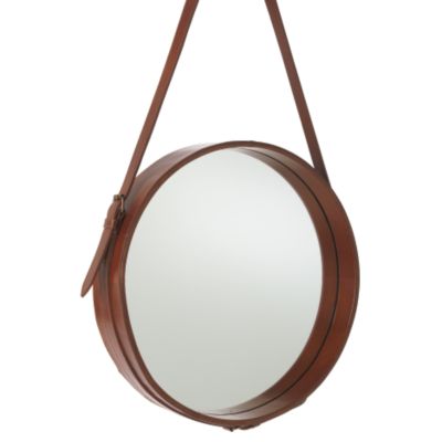 Leather Mirror