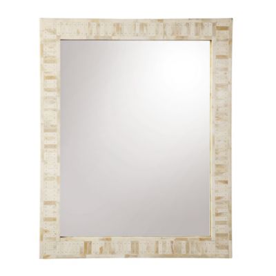 Cyprus Bone Inlay Mirror - Large