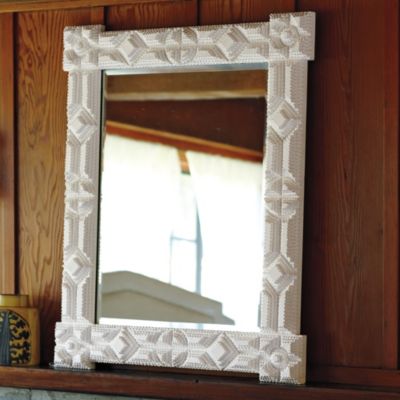 Tramp Art Mirror