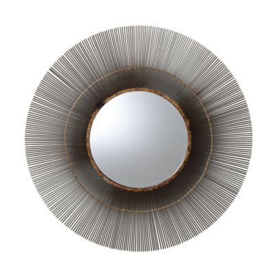 Metal Starburst Mirror