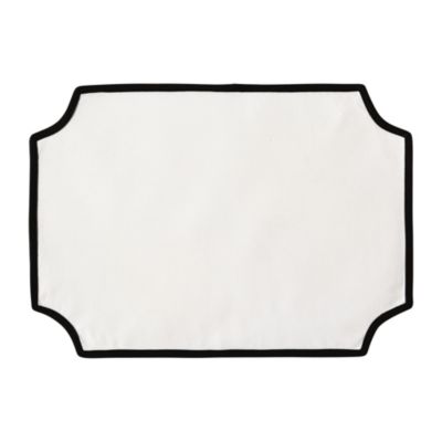 Cadiz Placemats - Black (Set of 4)