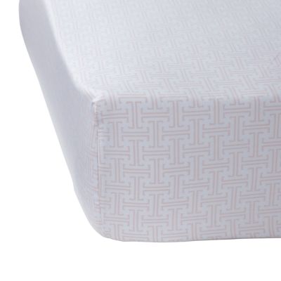 Mocha Trellis Crib Sheet