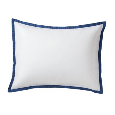 Navy Color Band Sham