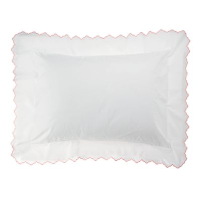 Pink Scallop Standard Sham