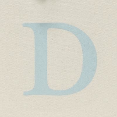 Monogram for Flax/Aqua Trellis Sausalito Basket