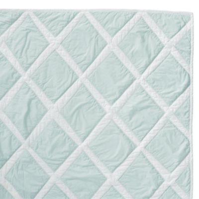 Aqua Diamond Quilt